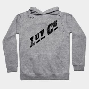 Luv Co Shirt Black Design Hoodie